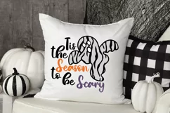 Tis the Season to be Scary SVG Cut File | Halloween SVG File Product Image 2