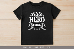 Little Hero George - SVG Personalized Name Design for Gifts Product Image 3