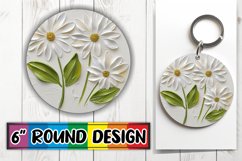 Blossom Euphoria: Circle Design PNG Sublimation Product Image 1