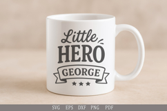 Little Hero George - SVG Personalized Name Design for Gifts Product Image 6