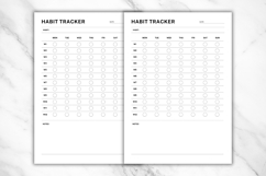 Single-Habit Quarterly Tracker 1 | Week-by-Week, 12 Weeks Product Image 3