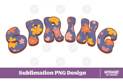 Floral Spring Png Retro Flowers Sublimation Daisy Daisies Product Image 1