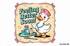 Feeling Better Soon svg Design | Svg Files for Cricut Product Image 1