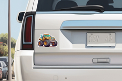 Printable Monster Truck Stickers - 20 Designs on 4 Sheets Product Image 2