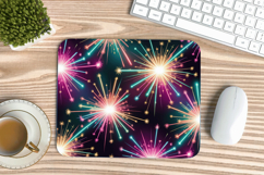 Happy New Year PNG Mouse Pad,Festive New Year's Eve 2026 PNG Product Image 1