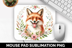 Cute Animals Mouse Pad Bundle, Sublimation Mouse Pad PNG Product Image 7