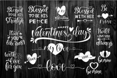 Love SVG Qoute. Valentine's SVG. Svg Desings. Cut Crafters. Product Image 4