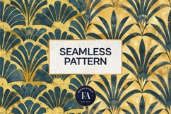 Vintage Art Deco Pattern | Retro Geometric Design Product Image 3