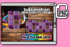 Luxe Glitter &amp; Floral Fusion Mug Sleeves 15oz 11oz Product Image 1