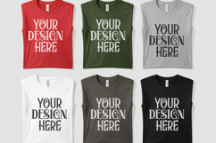 Christmas Family Matching Group T-Shirt Mockups | Holiday Fl Product Image 1