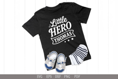 Little Hero Thomas - SVG Personalized Name Design for Gifts Product Image 5