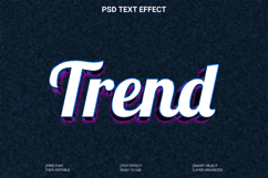 Retro Vintage 3D Text Effect Photoshop Template Product Image 1