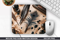 Vintage Mouse Pad Sublimation PNG Design - Mouse Pad PNG Product Image 1