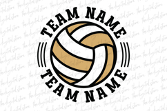 Team Name SVG | SVG Cut files | Cricut Product Image 1