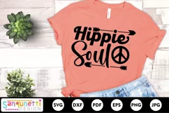 Hippie soul SVG, peace and love svg Product Image 1