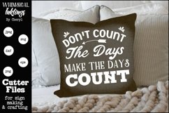 Make The Days Count SVG Product Image 1