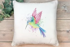 Watercolor Hummingbird Sublimation Downloads Product Image 2