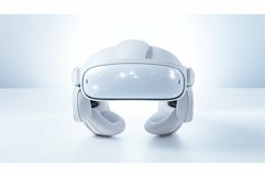 virtual white technology background Product Image 1