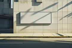 Sign Board Mockup on Building Wall Product Image 2