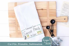 Carrot Patch SVG, png, sublimation, printable, JPEG Easter Product Image 3