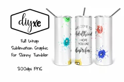 Welcome to Adulthood - Sublimation Skinny Tumbler Product Image 1