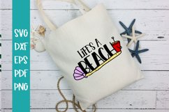 Life's A Beach Summer SVG Product Image 1