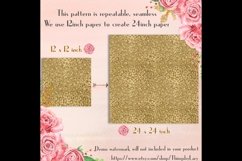 16 Seamless Gold Glitter Animal Skin Prints Digital Papers Product Image 8
