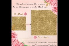 16 Seamless Gold Glitter Animal Skin Prints Digital Papers Product Image 8