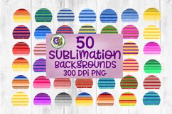 50 Sublimation Backgrounds PNG | Horizon Backgrounds PNG Product Image 1
