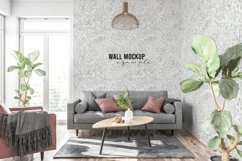 Wall mockup - Wallpaper mockup - Living room scene Product Image 1
