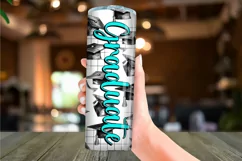 Graduation Sublimation Tumbler Wrap| 20oz Skinny Tumbler Png Product Image 3