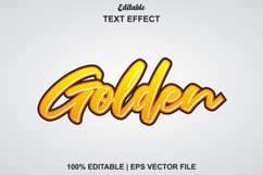 golden text effect Product Image 1
