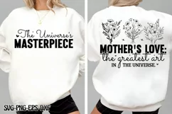 Mother's love: The greatest art in the universe SVG PNG Product Image 2