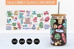 My Daily Bible Affirmations SVG 16 oz Libbey Glass Can Wrap Product Image 2