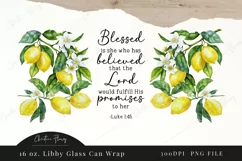 Blessed Is She Glass Wrap PNG | Bible Verse PNG Product Image 4