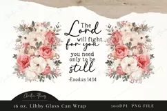 The Lord Will Fight For You Glass Wrap PNG | Bible Verse PNG Product Image 4