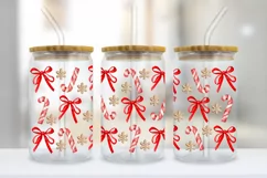 Coquette Christmas Libbey Glass Wrap PNG | Christmas PNG Product Image 3