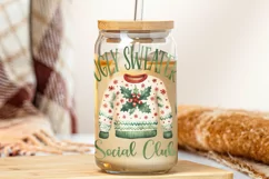 Ugly Sweater Social Club Libbey Glass Wrap PNG Product Image 2