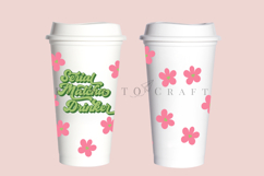 Bundle 6 Matcha 16oz Hot Cup Tumbler Wrap SVG Product Image 10