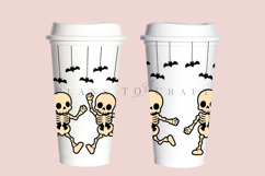 Bundle 6 Halloween 16oz Hot Cup Tumbler Wrap SVG Product Image 11