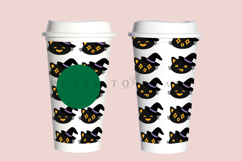 Bundle 6 Halloween 16oz Hot Cup Tumbler Wrap SVG Product Image 12