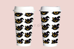 Bundle 6 Halloween 16oz Hot Cup Tumbler Wrap SVG Product Image 13