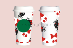Bundle 6 Halloween 16oz Hot Cup Tumbler Wrap SVG Product Image 3