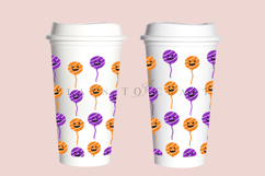 Bundle 6 Halloween 16oz Hot Cup Tumbler Wrap SVG Product Image 10