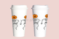 Bundle 6 Halloween 16oz Hot Cup Tumbler Wrap SVG Product Image 11