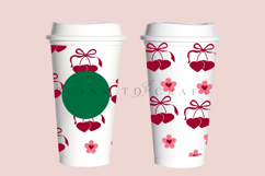 Bundle 6 Valentine 16oz Hot Cup Tumbler Wrap SVG Product Image 7