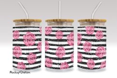 Libbey Glass Can Wrap | 16oz Libbey Sublimation PNG Product Image 3