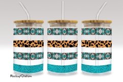 Libbey Glass Can Wrap | 16oz Libbey Sublimation PNG Product Image 4