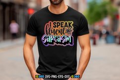 I speak fluent sarcasm PNG Product Image 3