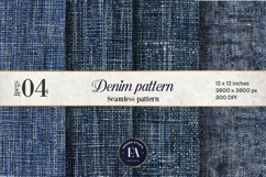 Blue Denim Texture, Denim Jeans pattern Product Image 1